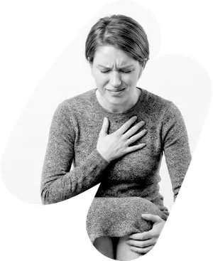 Mujer con ansiedad